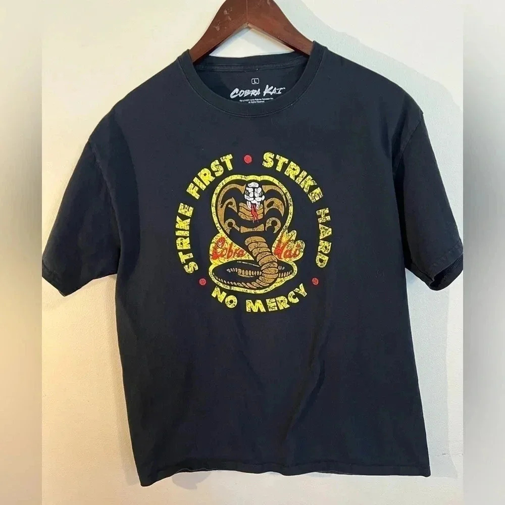 Ripple Junction Cobra Kai T-shirt Black Size L